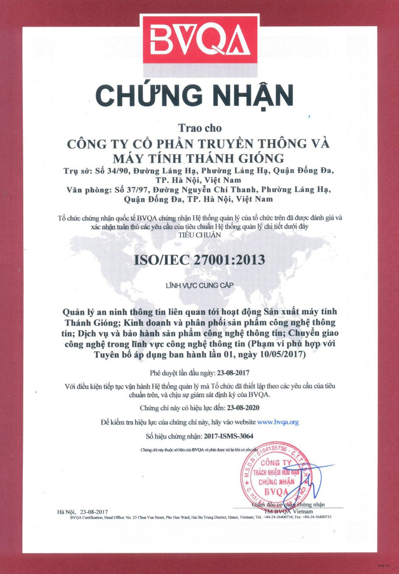 Giấy chứng nhận 3