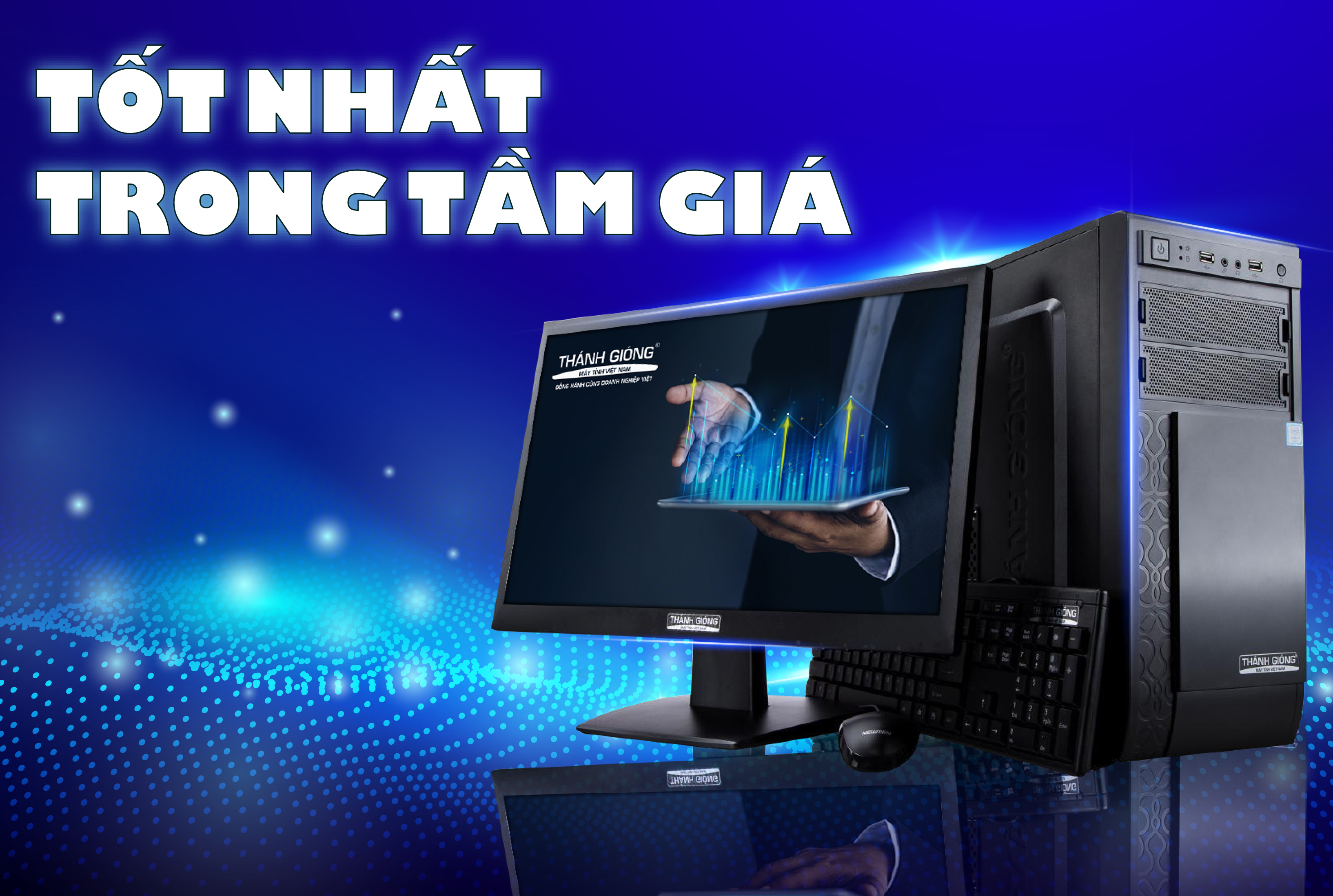 Bộ máy tính thương hiệu Việt Nam TG-V800 (P/N: NTHH310I391004100M19)
