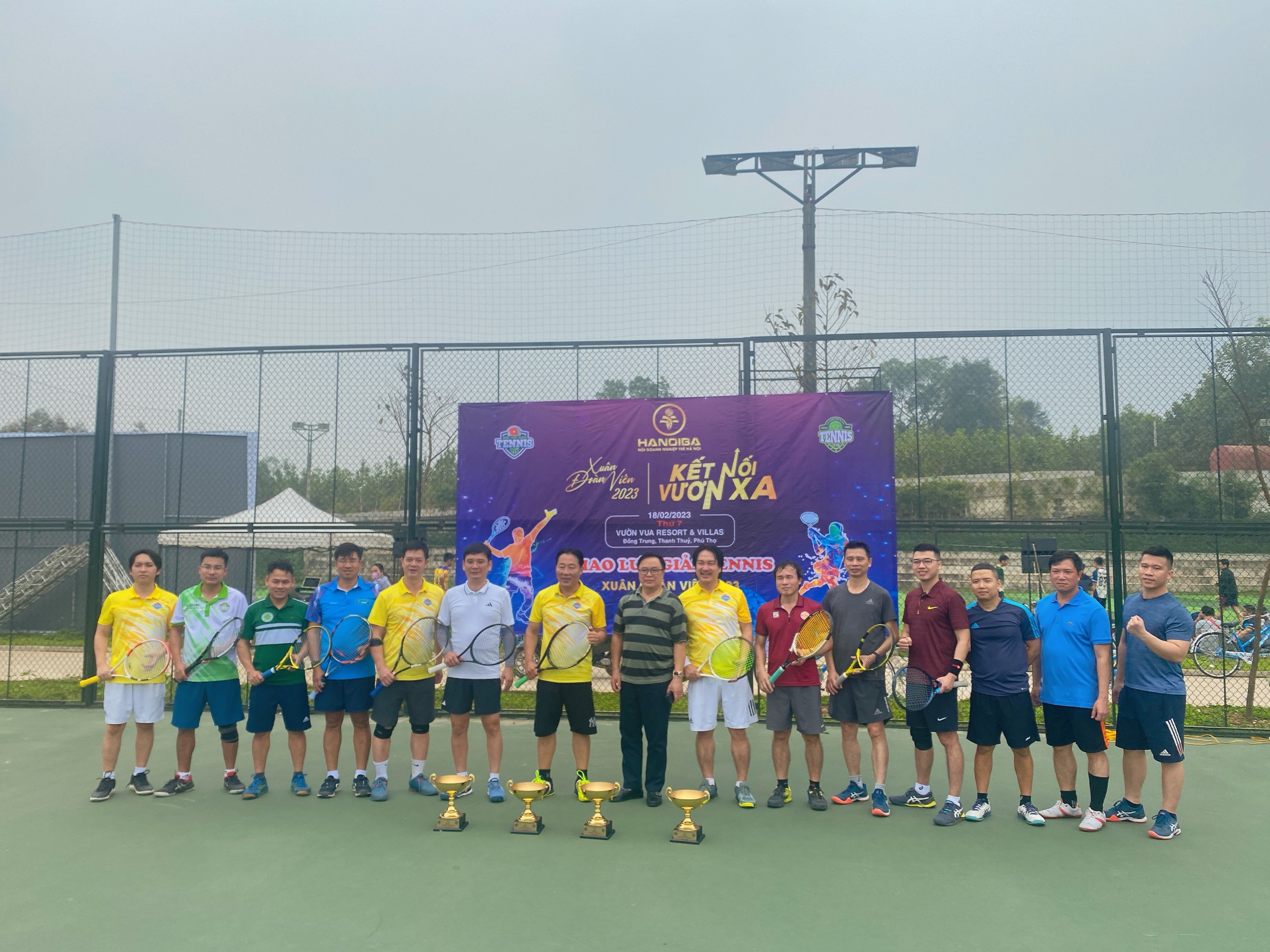 CHƯƠNG TRÌNH GIAO LƯU TENNIS XUÂN ĐOÀN VIÊN 2023