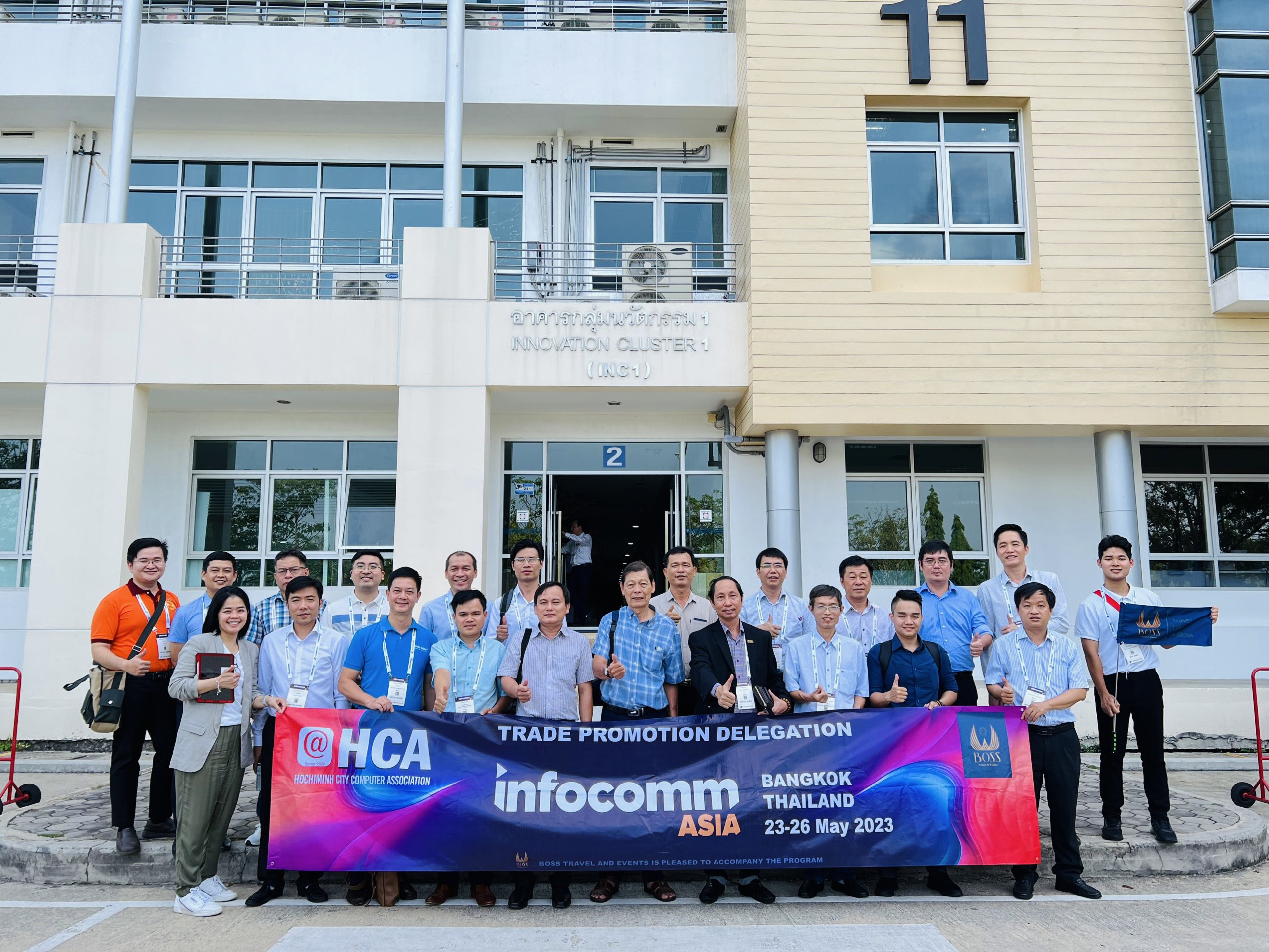 INFOCOMM ASEAN 2023 - CÁNH TAY NỐI RA BIỂN LỚN