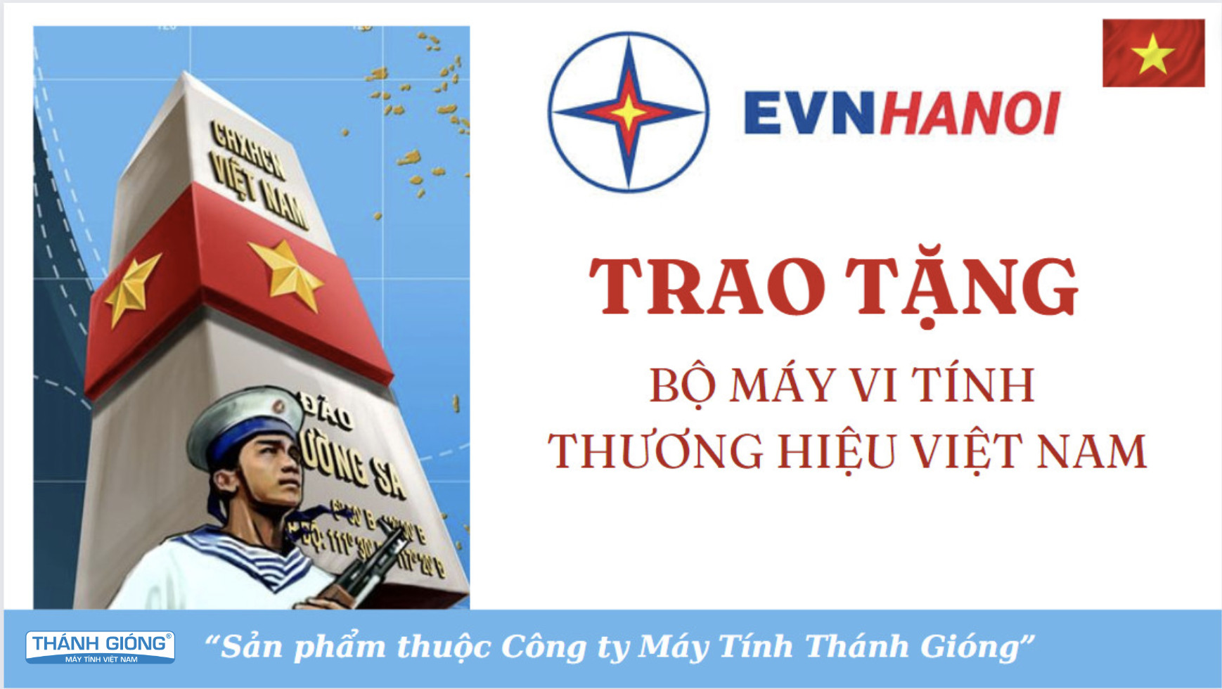 Công Ty Máy Tính Thánh Gióng đồng hành cùng các chiến sĩ Trường Sa