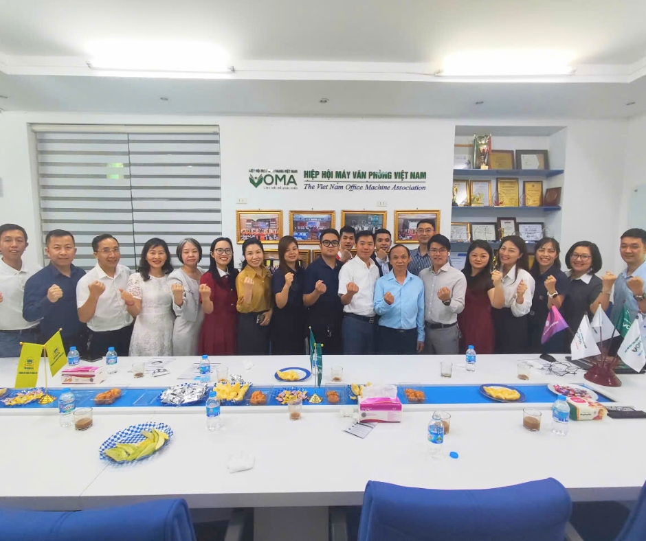 Máy tính Thánh Gióng tham dự Chương trình Xúc tiến Thương mại Tháng 5 của VOMA Hà Nội