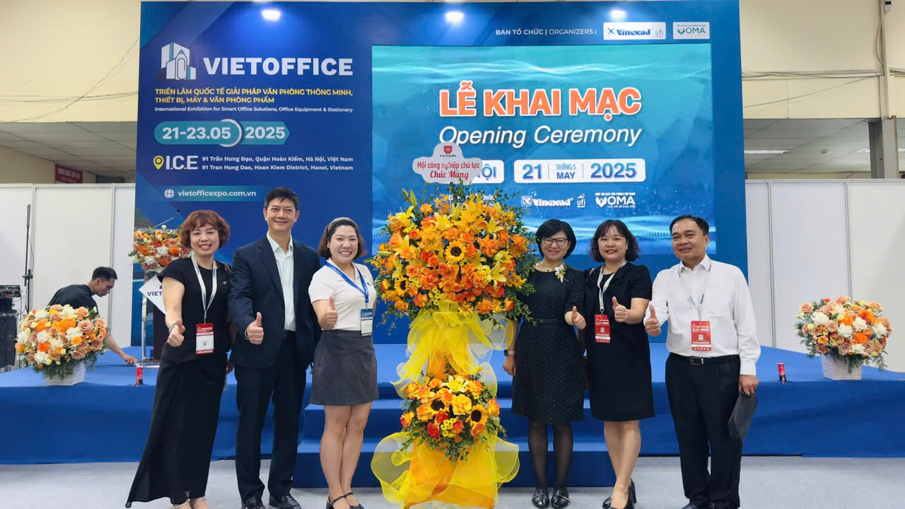 Máy Tính Thánh Gióng Mang Công Nghệ Việt Đến Gần Doanh Nghiệp Tại Triển Lãm VietOffice 2025
