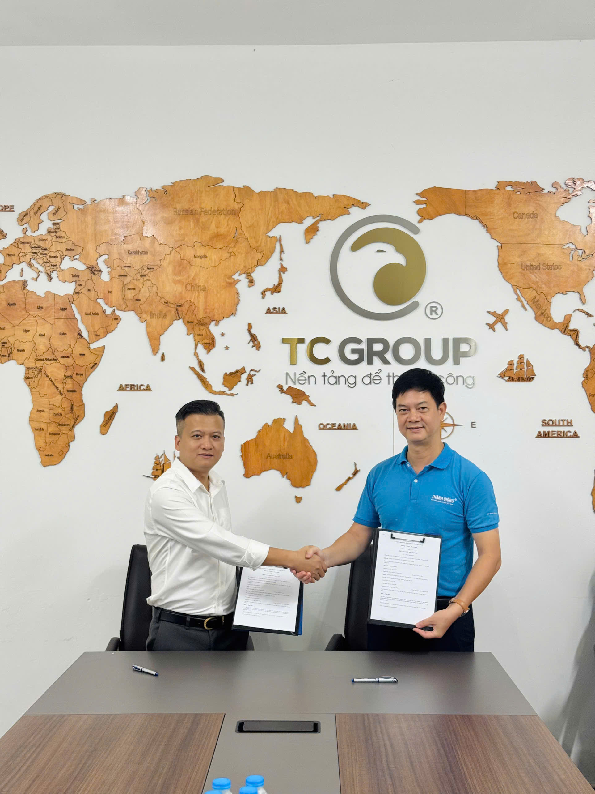 Máy tính Thánh Gióng ký kết hợp tác chiến lược cùng TC Group Việt Nam