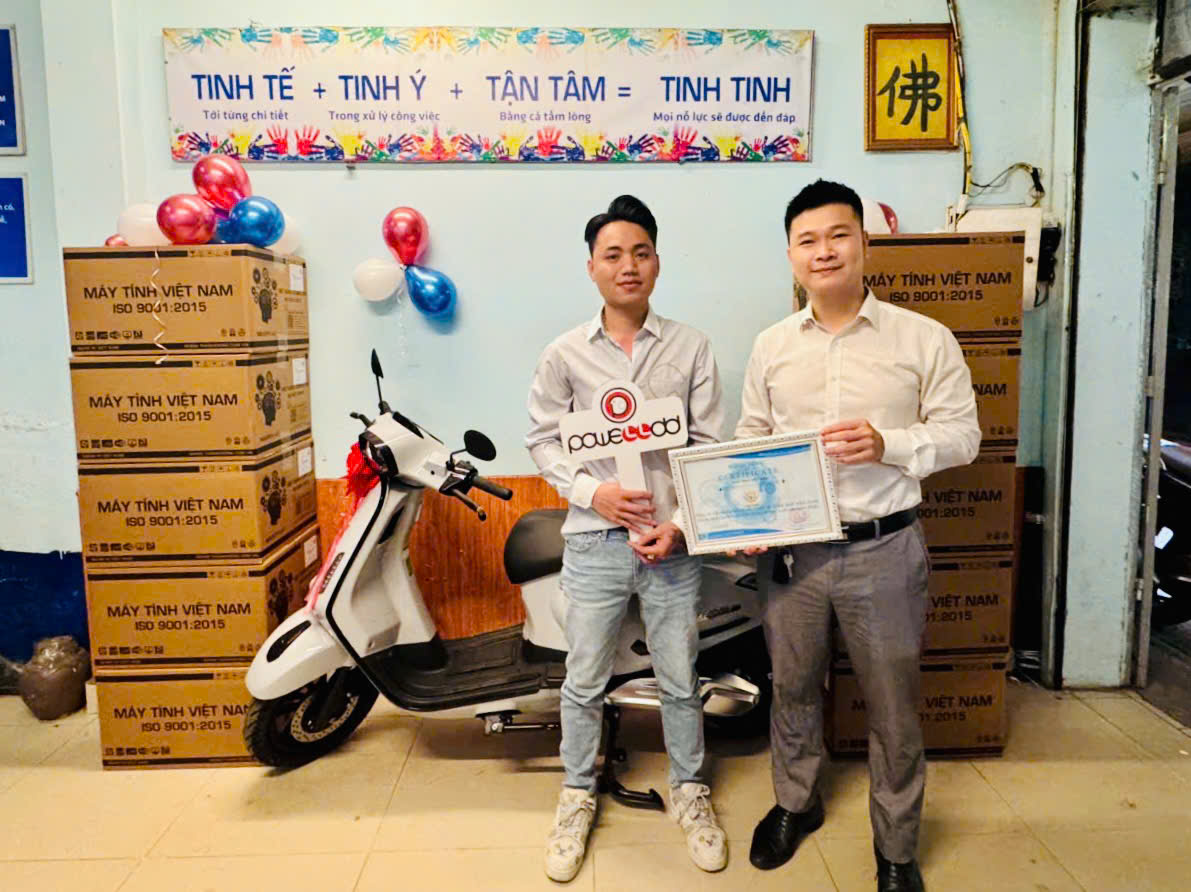 MÁY TÍNH THÁNH GIÓNG TRI ÂN ĐỐI TÁC CHIẾN LƯỢC: TRAO TẶNG 