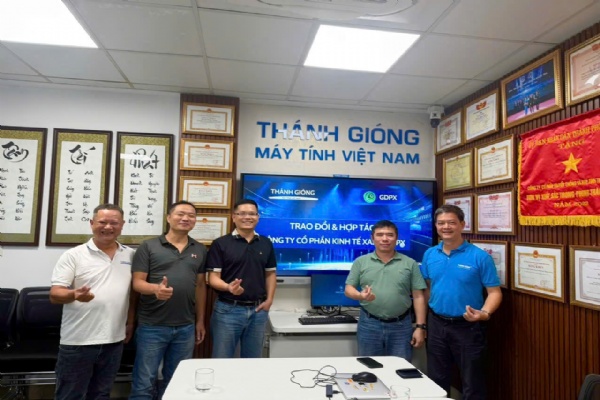 MÁY TÍNH THÁNH GIÓNG GẶP GỠ VÀ TRAO ĐỔI ĐỊNH HƯỚNG HỢP TÁC CÙNG CÔNG TY CỔ PHẦN KINH TẾ XANH GDPX